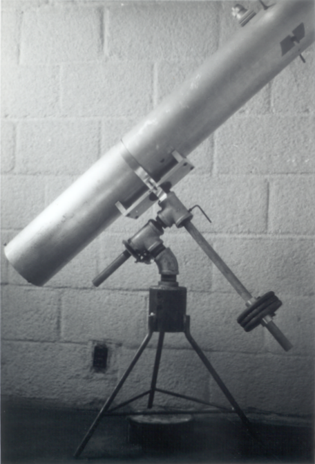 01 My first telescope (F196643).png - I built my first telescope in 1967 while I was getting my degree at Cornell.